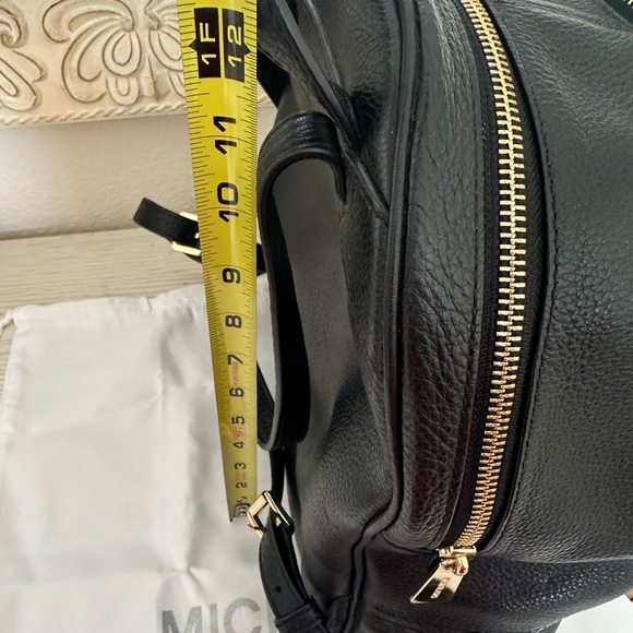 Michael Kors Black Backpack with Gold Accents main image 5